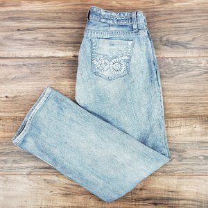GUESS Jeans Light Wash Sz 29 Foxy Embroidered Pock
